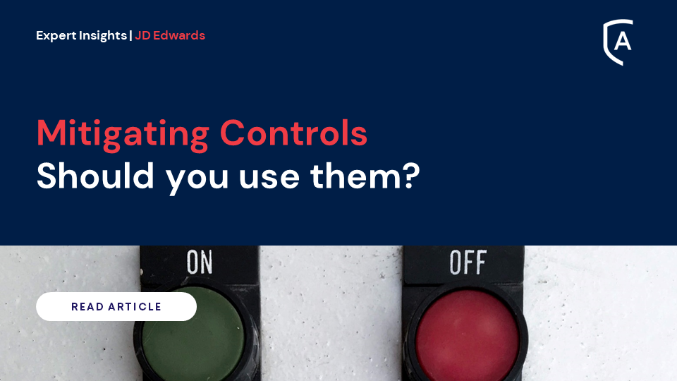 Mitigating Controls – Should you use them?