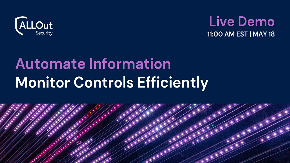 Demo: Automate Information & Monitor Controls Efficiently