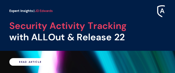 Security Activity Tracking