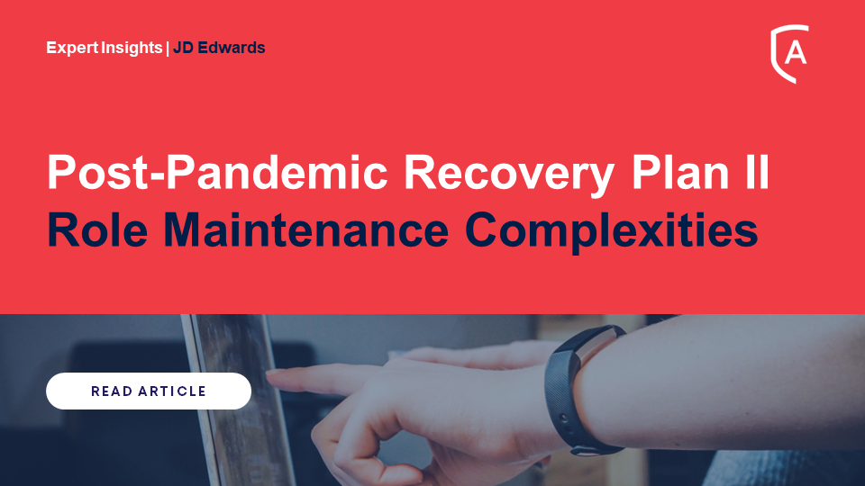 Post-Pandemic Recovery Plan II: Role Maintenance Complexities