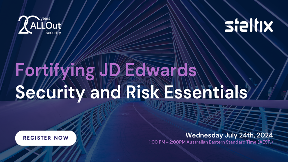 Fortifying JD Edwards: Security and Risk Essentials