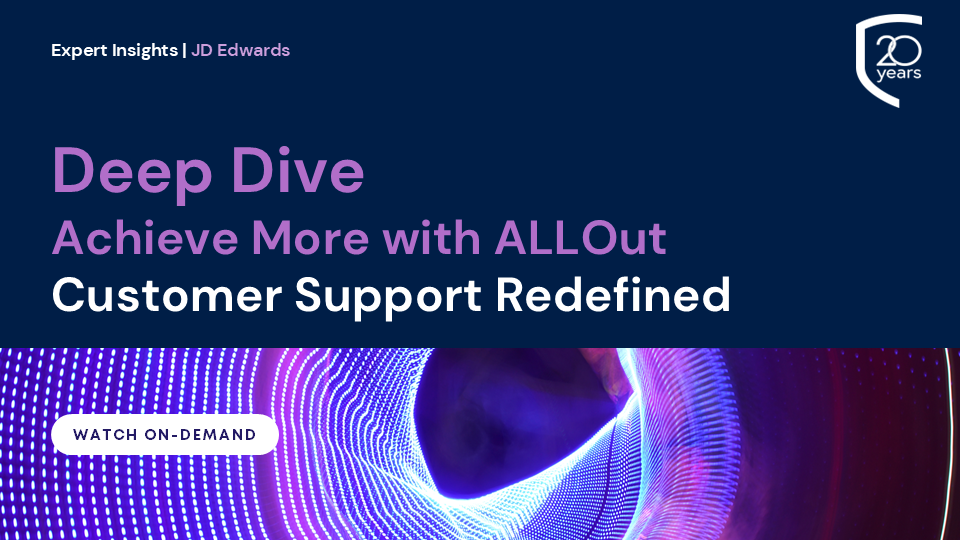 Deep Dive & Achieve More with ALLOut: Customer Support Redefined