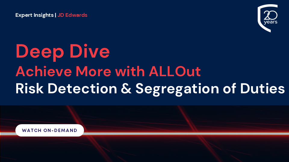 Deep Dive & Achieve More with ALLOut: Streamline JDE Task Views