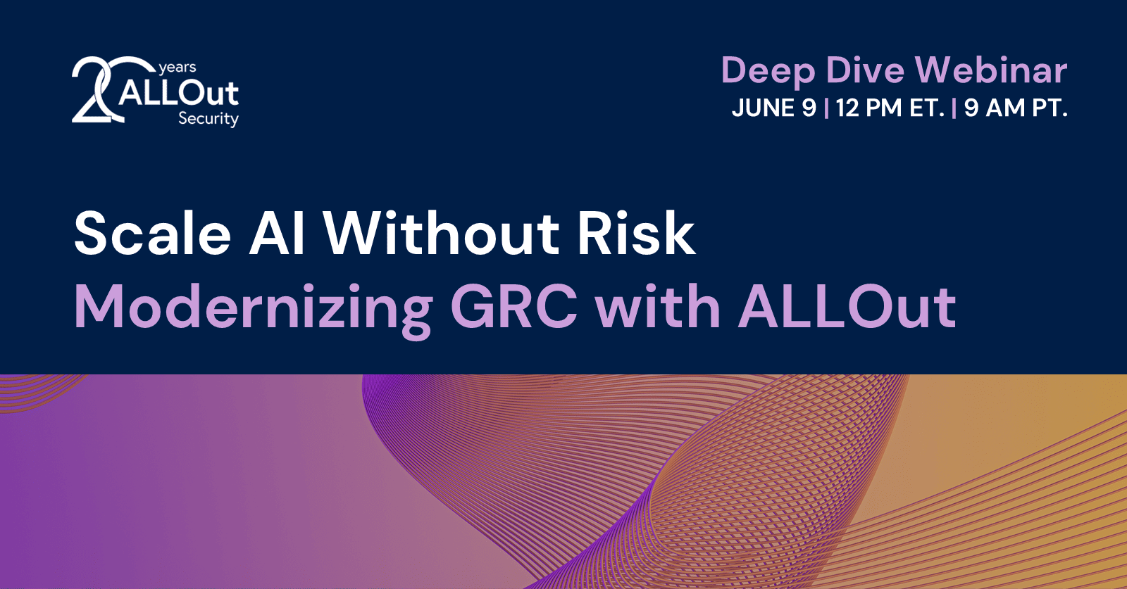 Scale AI Without Risk: Modernizing GRC with ALLOut